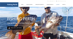 Desktop Screenshot of fishingperth.net